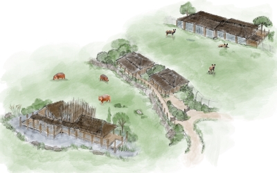 03 Phase Wild Dogs and Hippo Lodges exterior impression